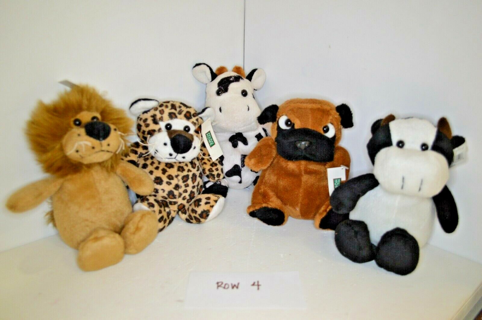 U PICK 5X LOT Plush Farm ANIMALS Pig LAMB Cow LION Frog KOALA Puppy