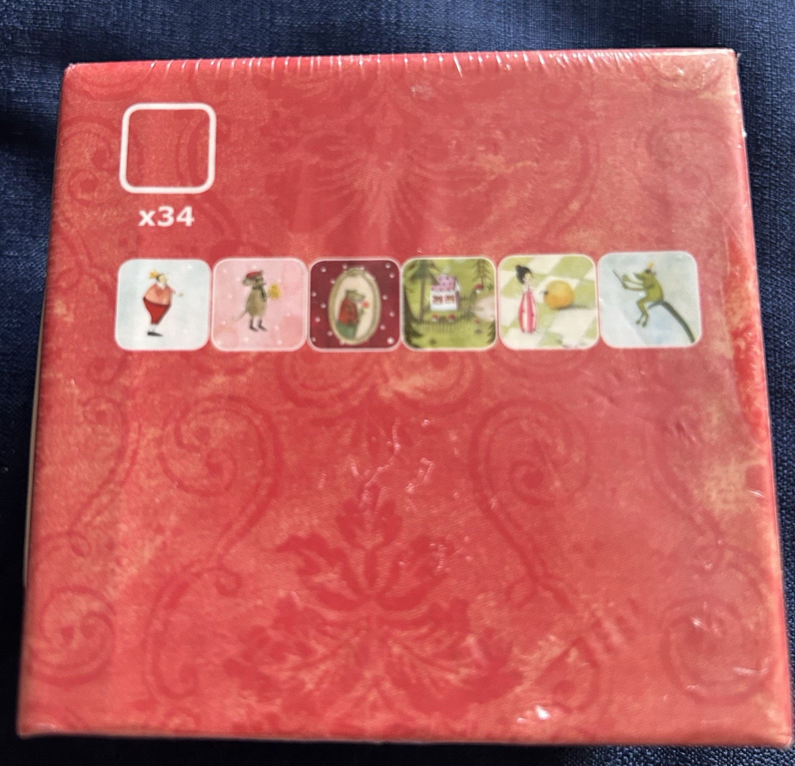 IKEA KVACK Memory Matching Card Game Frog Princess Wolf Fairy Tales New & Sealed