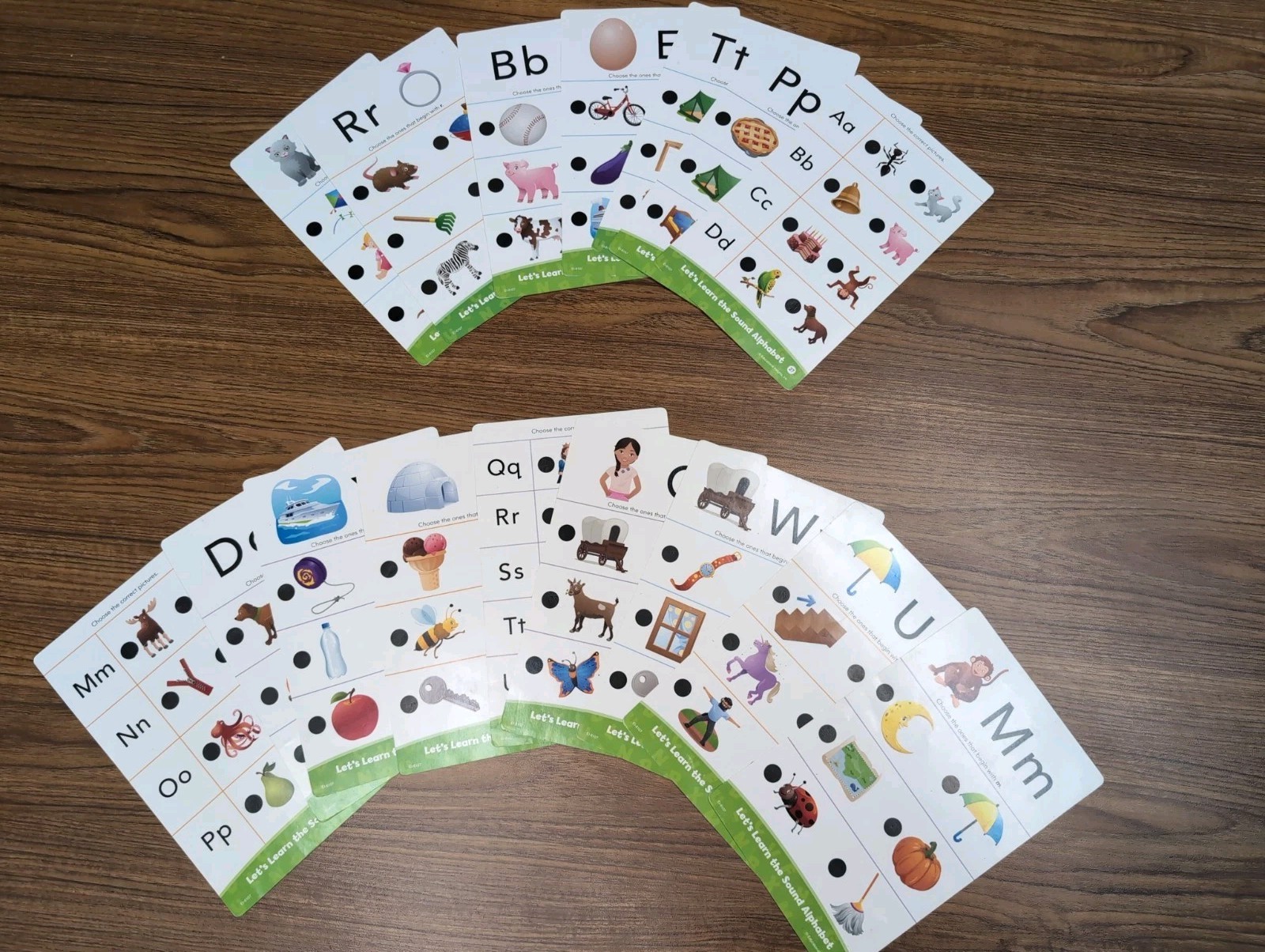 Set Of 80 2 Sided Phonics & Early Reading Hot Dots Cards By Educational Insights