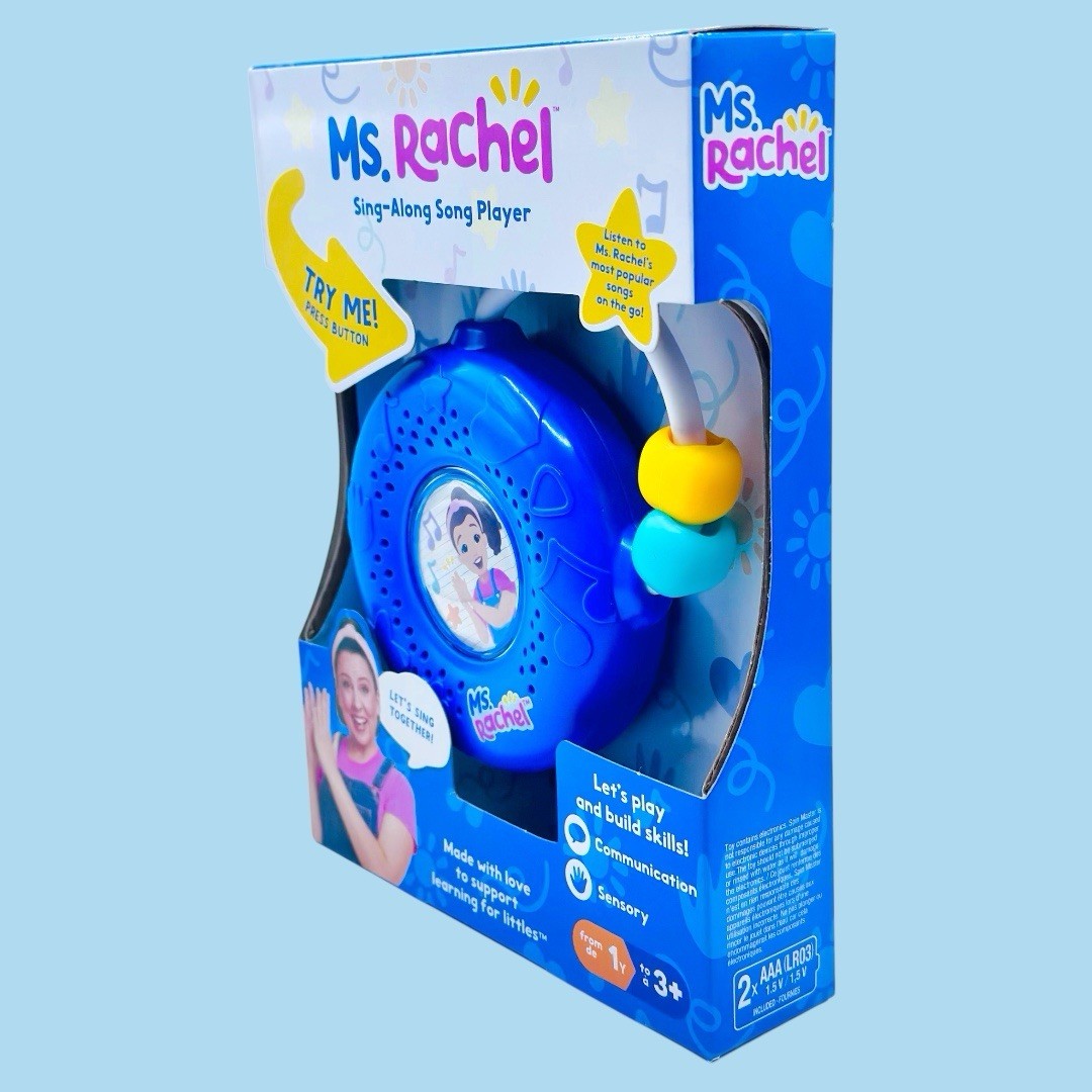 Ms. Rachel Electronic Sing Along Song Player with 14 Interactive Musical Sounds