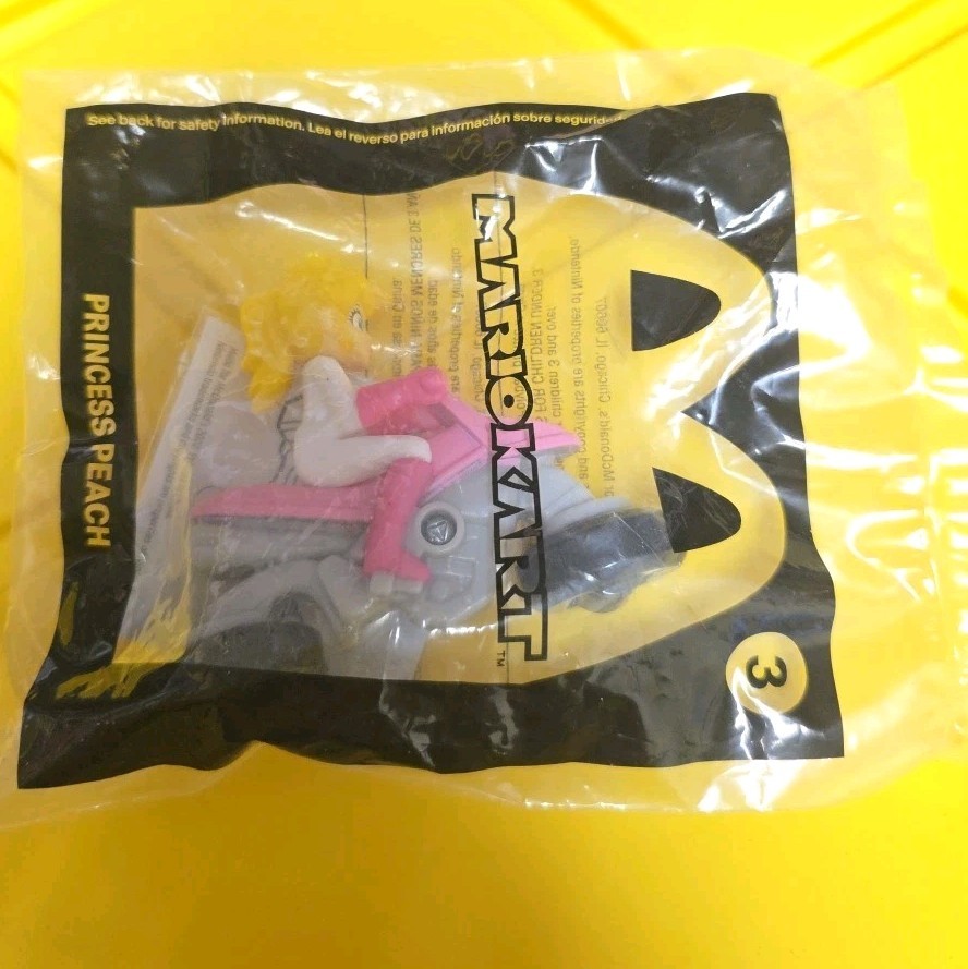 Mariokart Princess Peach Mc Donald’s Toy