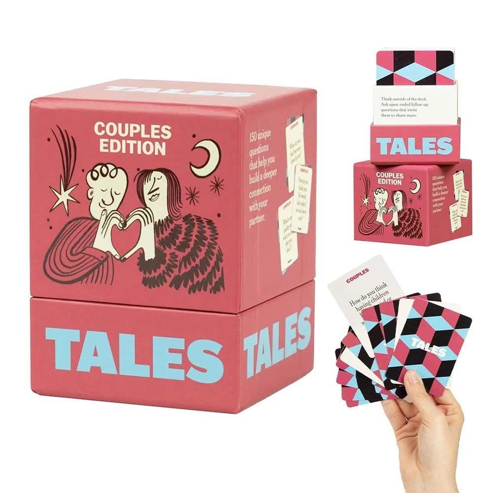 Tales Conversation Starter Cards Card Game For Family/Couples Edition 1~2pcs US