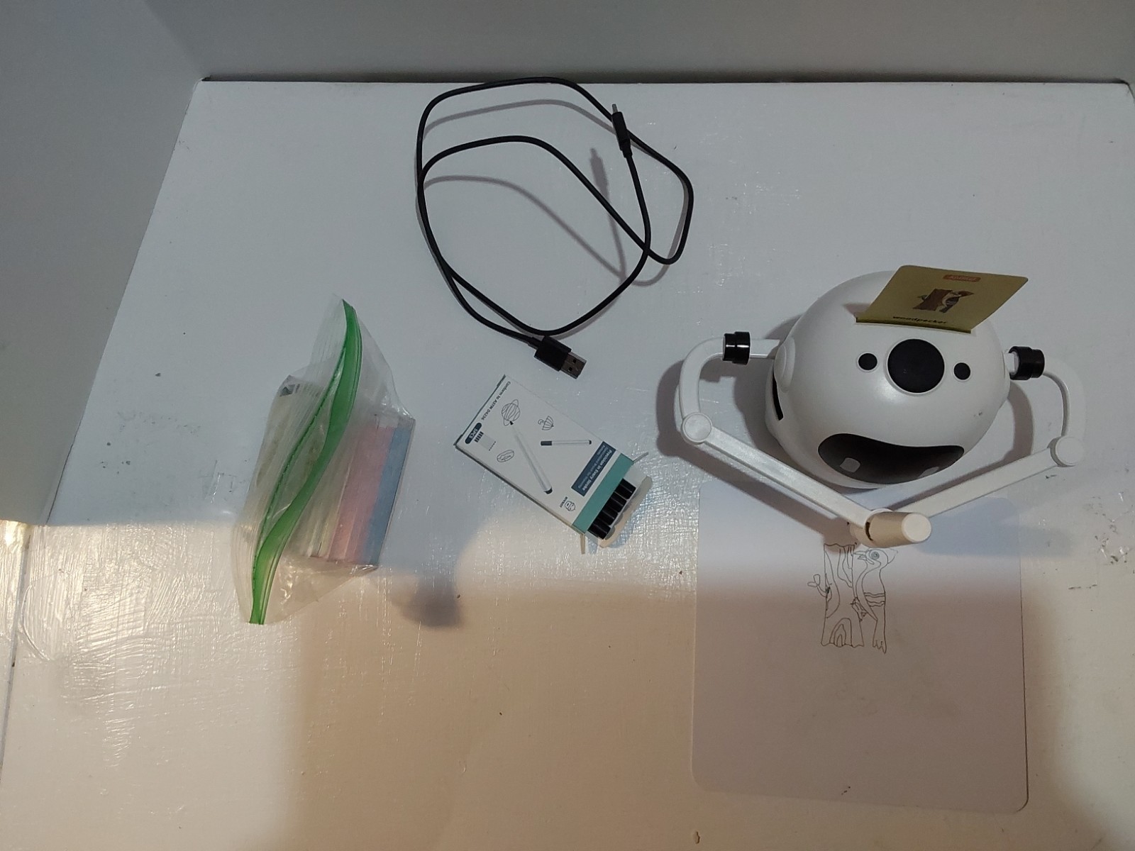 RIVSOR Smart Drawing Robot Educational Arts & Crafts Toy Kit w/ Markers & USB
