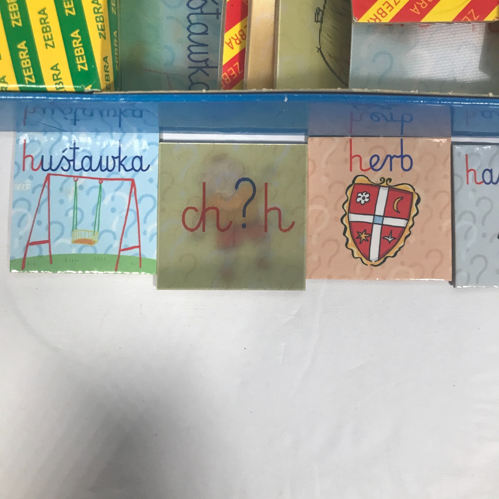 Lot Of 3 Polish Language Gra Pamieciowa Matching Games ABC Ortografia ch?h u?o