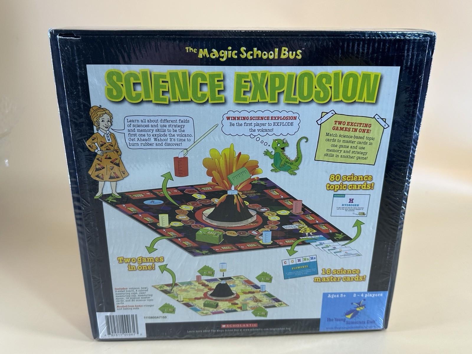 The Magic School Bus – Science Explosion Board Game Sealed