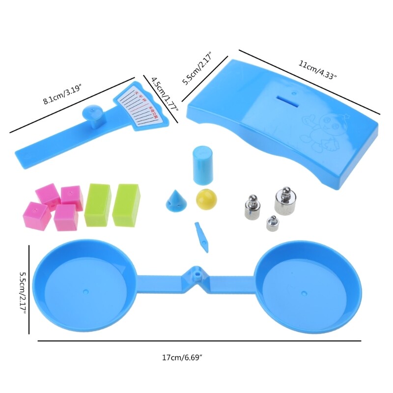Kids Pallet Balance Scale Educational Toy Preschool Toy Puzzle Toy Counting Toys