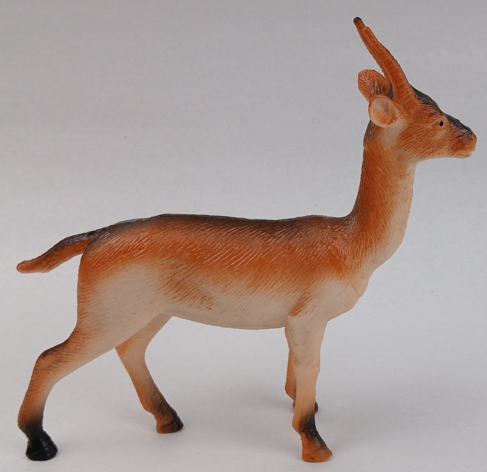 Antelope Toy Jungle Animal Safari Bovine Creature Multicolored Small Pvc 5in 3+