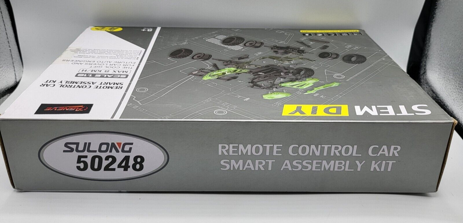 AGNEVE RC STEM DIY TRUCK Smart Assembly Kit Scale 1:18 2.4GHz – NEW