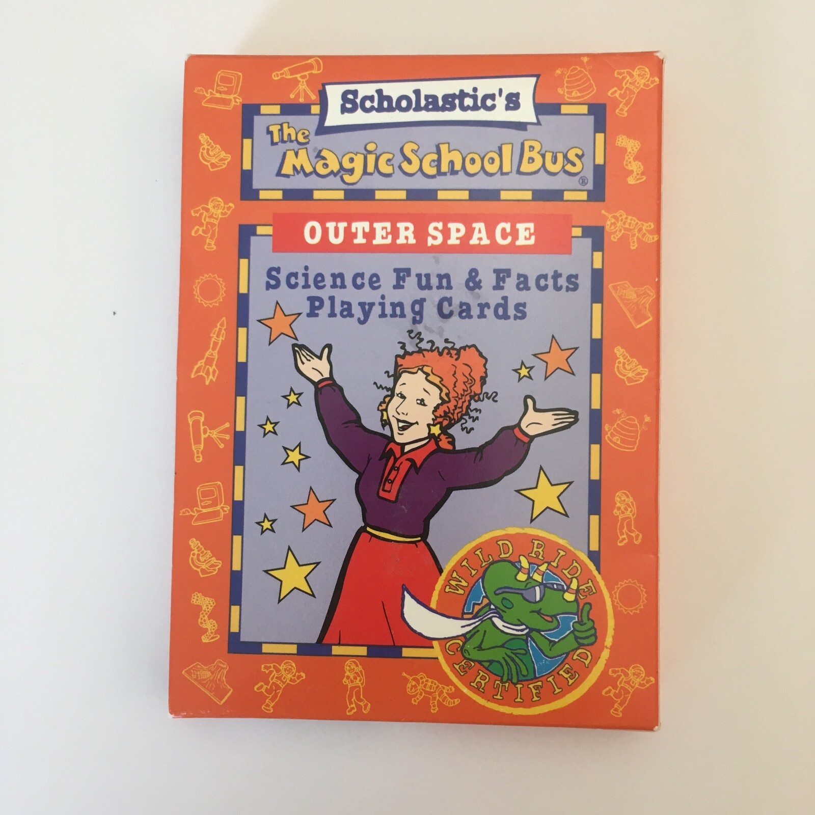 Scholastic’s The Magic School Bus Outer Space Memory Game Science Playing Cards