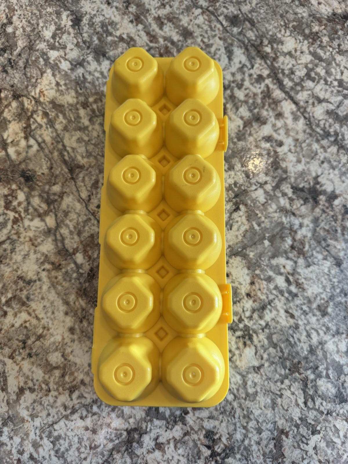 Shape Sorter Eggs Yellow Carton Shapes/Colors Multicolor