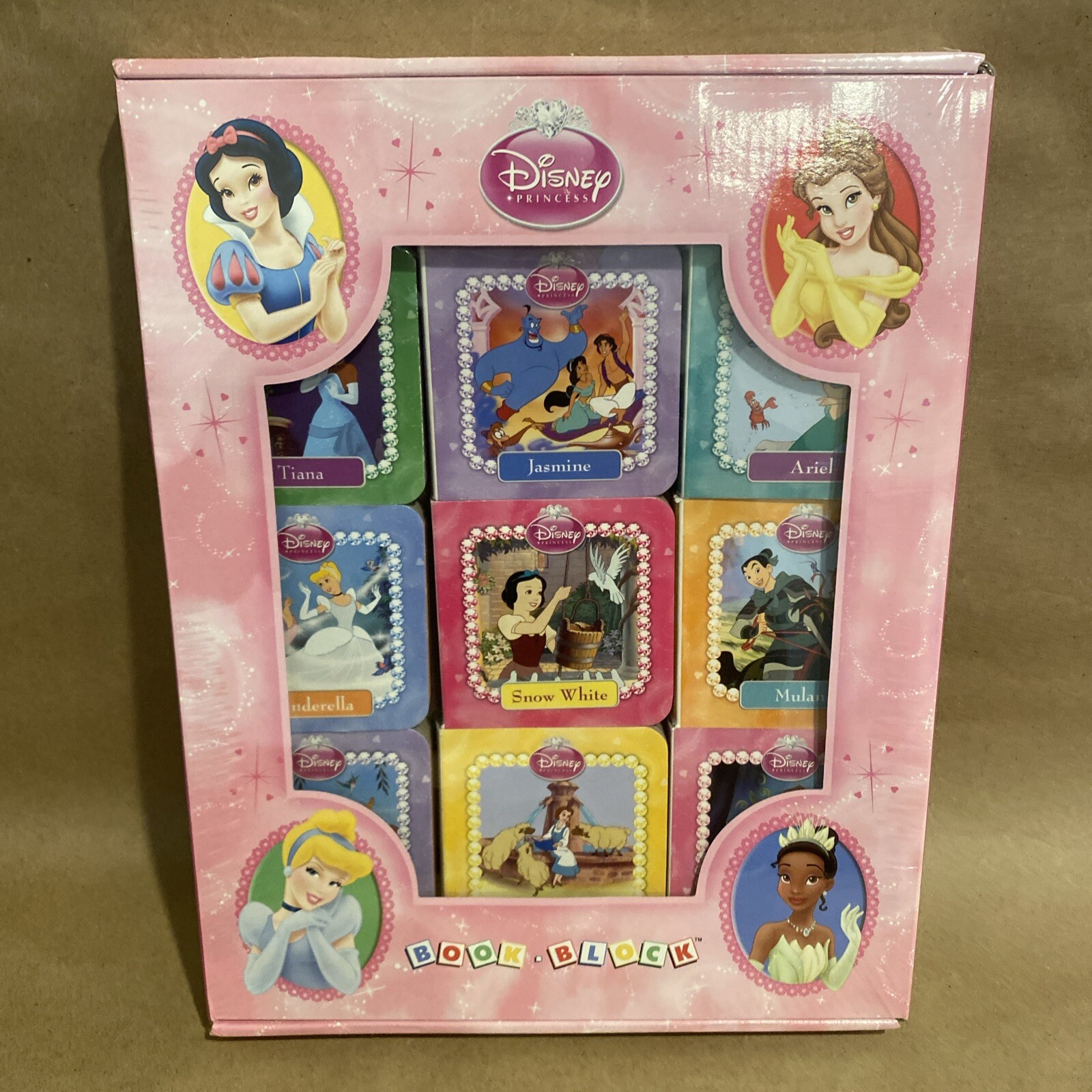 Disney Princess Book Block 9 Chunky Board Books