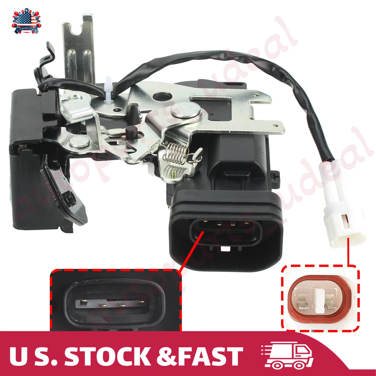 Rear Trunk Latch Tailgate Lock Actuator Compatible for Toyota Sequoia 2001-20…