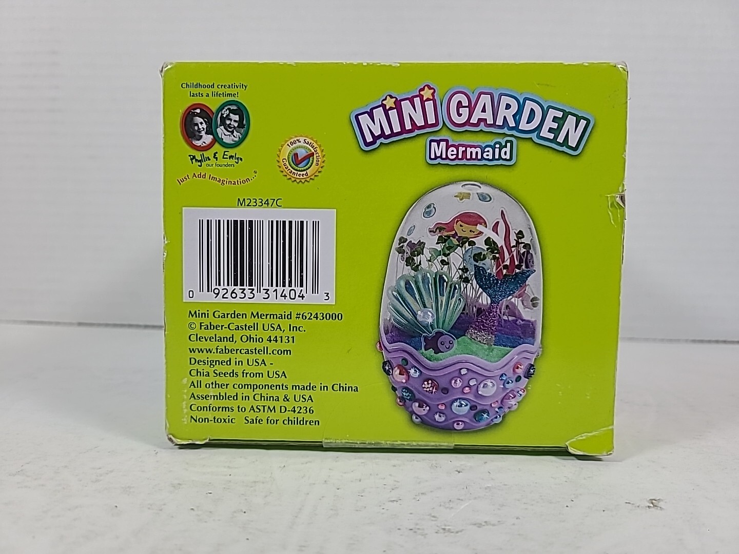 Mini Garden Mermaid Terrarium Creativity for Kids NEW