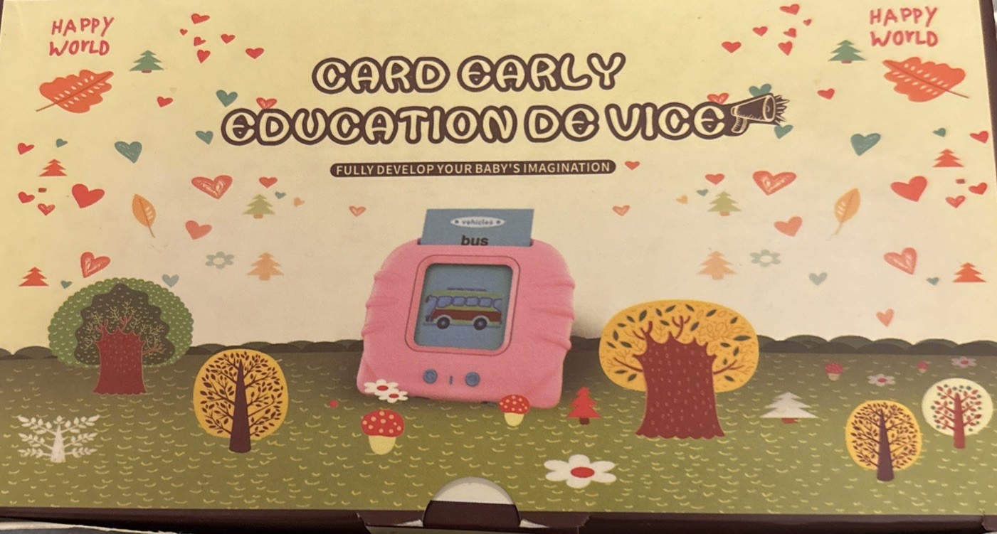 Happy World Card Early Education Device “Blue” Fully Develop Baby’s Imagination