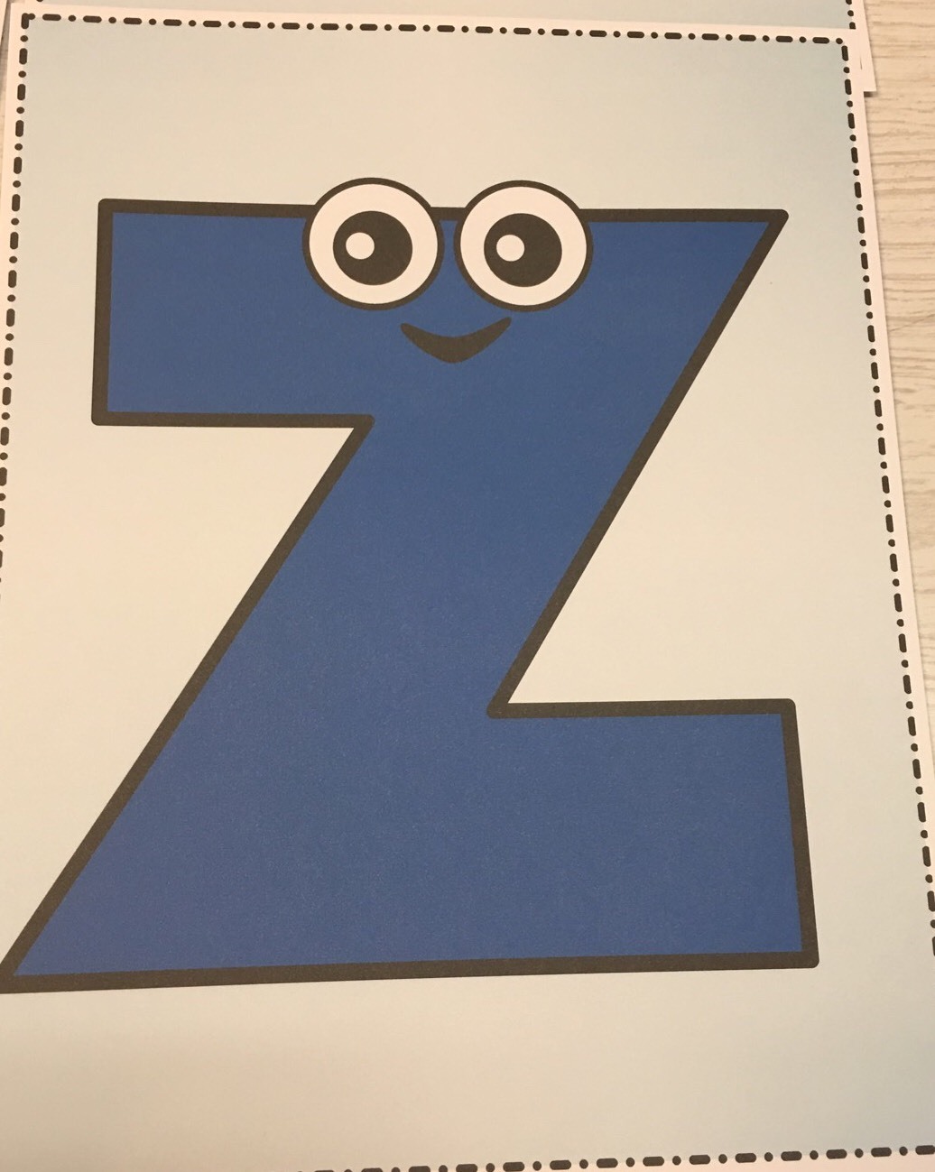 26 cards – Full color Alphabet People cards- Pre school Kindergarten Letters