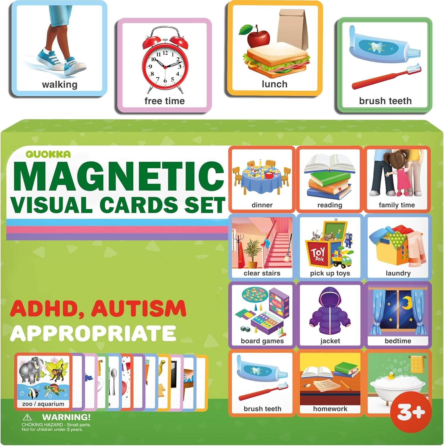 Autism Tools: 95 Reward Cards for Children – Routine Chart