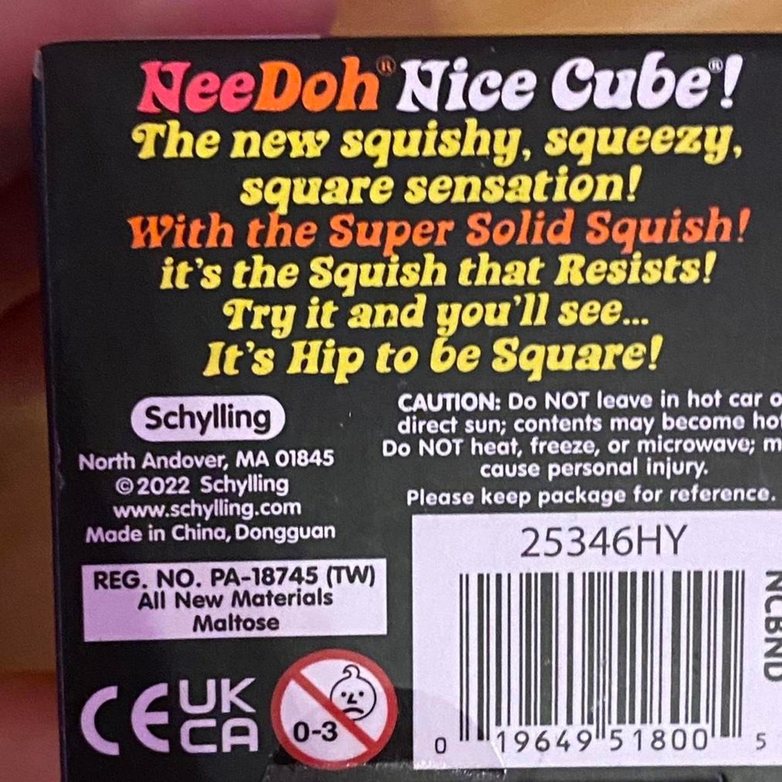 Needoh nice cube 2.5″ blue