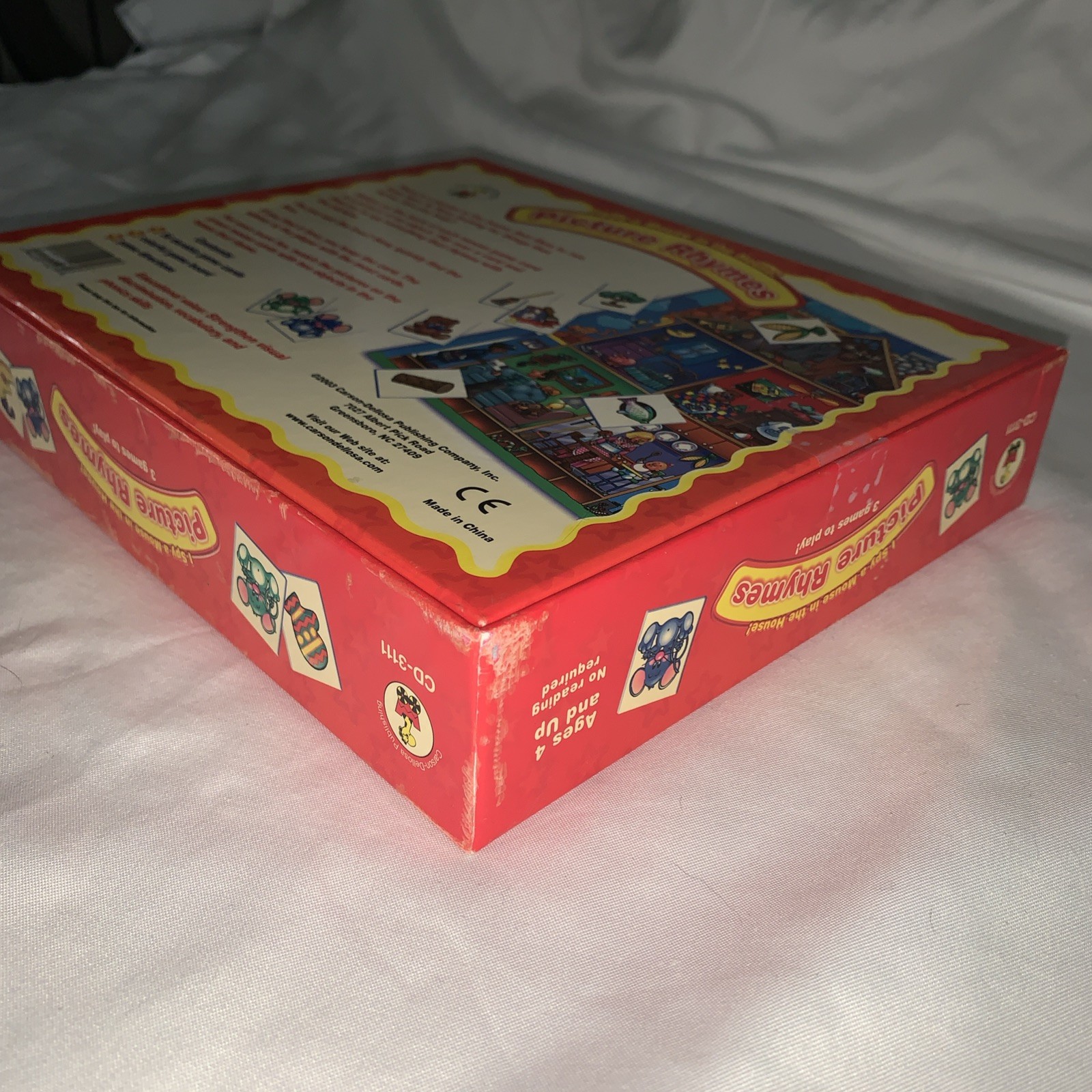 Picture Rhymes I Spy A Mouse in the House Game Excellent Very good condition