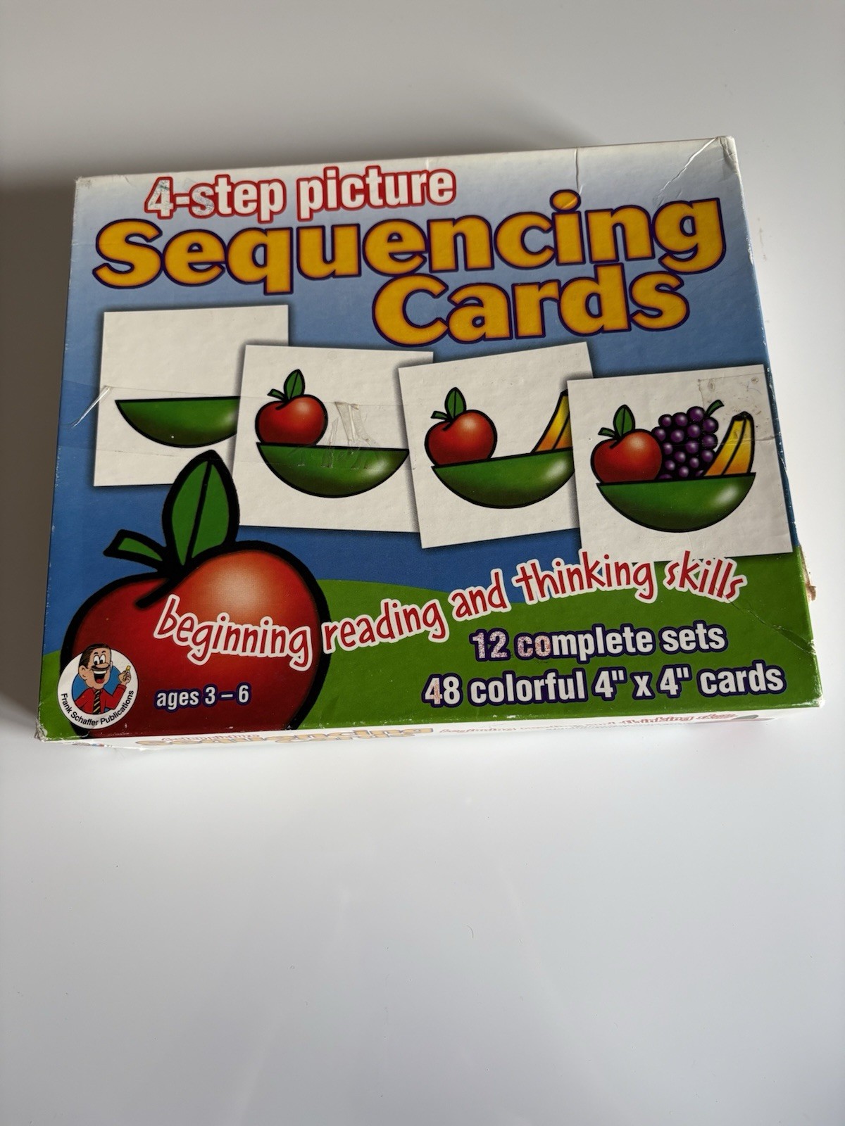 4 Step Pictures Sequencing Cards