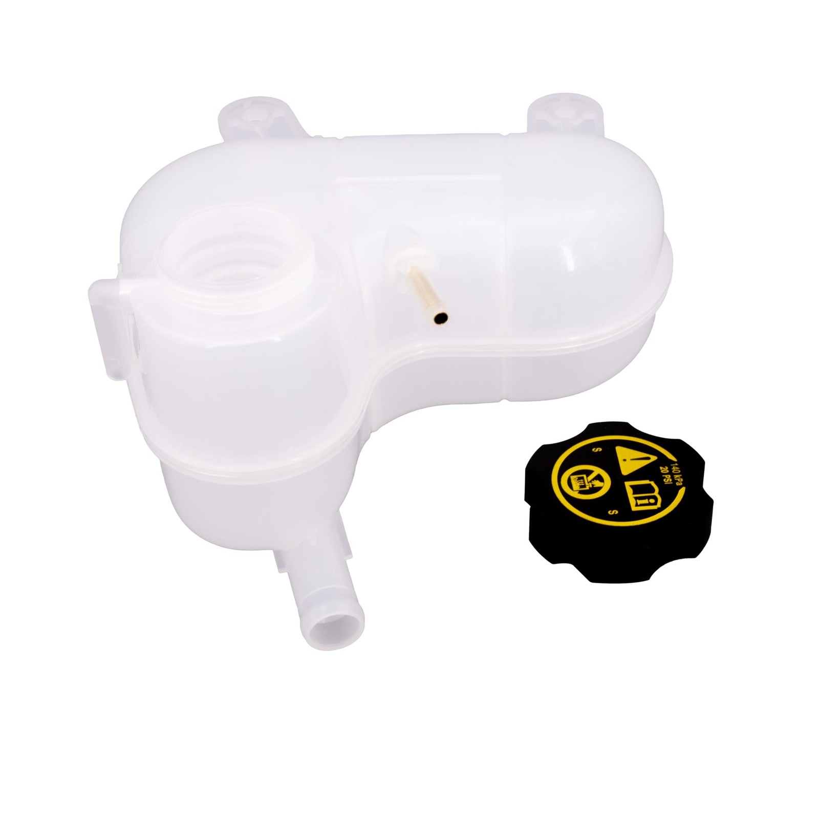 Coolant Overflow Reservoir Tank with Cap Compatible with Chevrolet Spark 2016-20