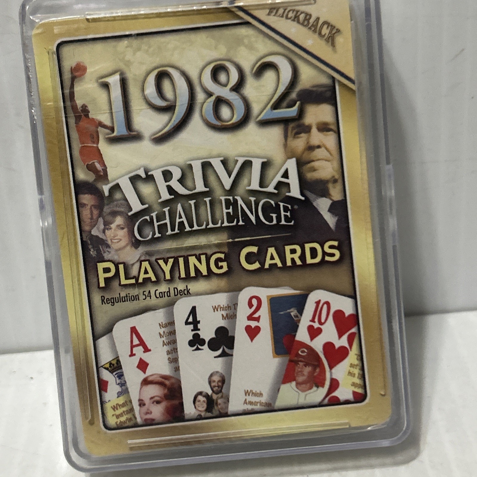 Vintage Trivia Challenge Playing Cards 1982 Unopened NEW/4j