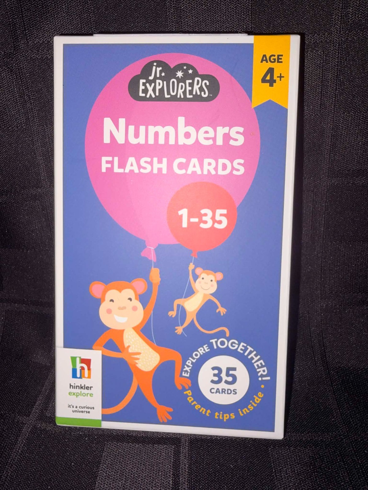 Jr Explorers Numbers Only Flash Cards