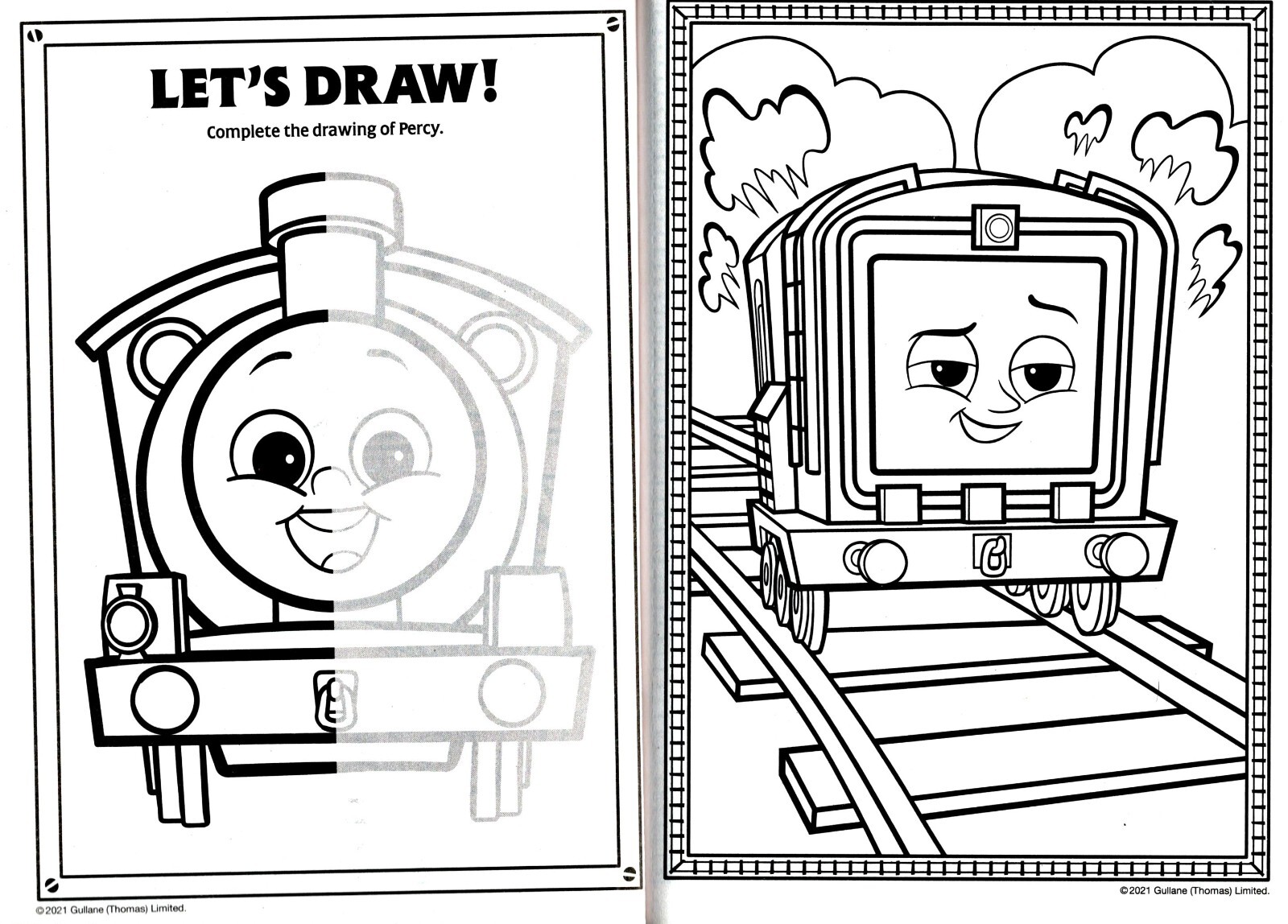 Thomas & Friends – Full Steam Ahead – Jumbo Coloring & Activity Book
