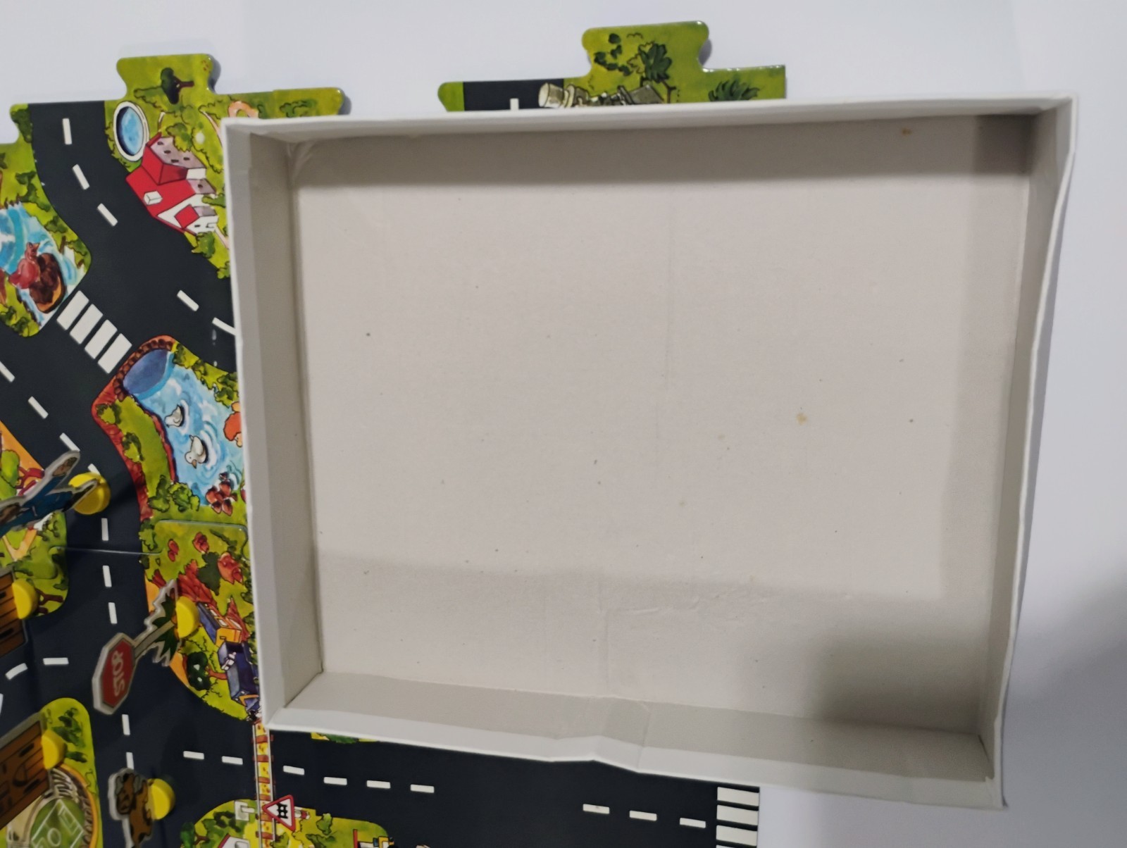Vintage 1986 Discovery Toys Adventure Floor Puzzle Playset