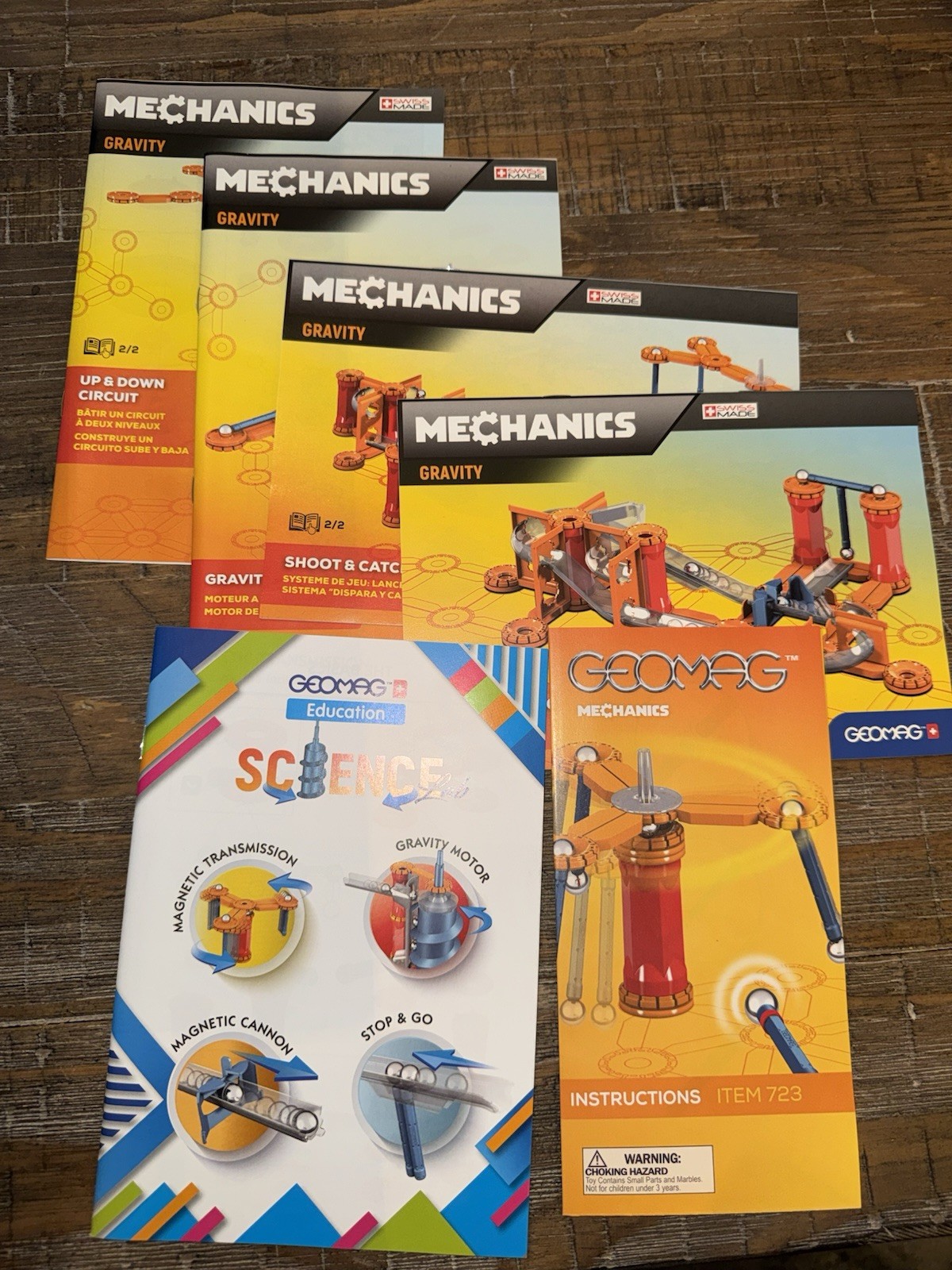 Geomag Magnetic Science Lab Kit Educational Classroom STEM Building Gravity 10+