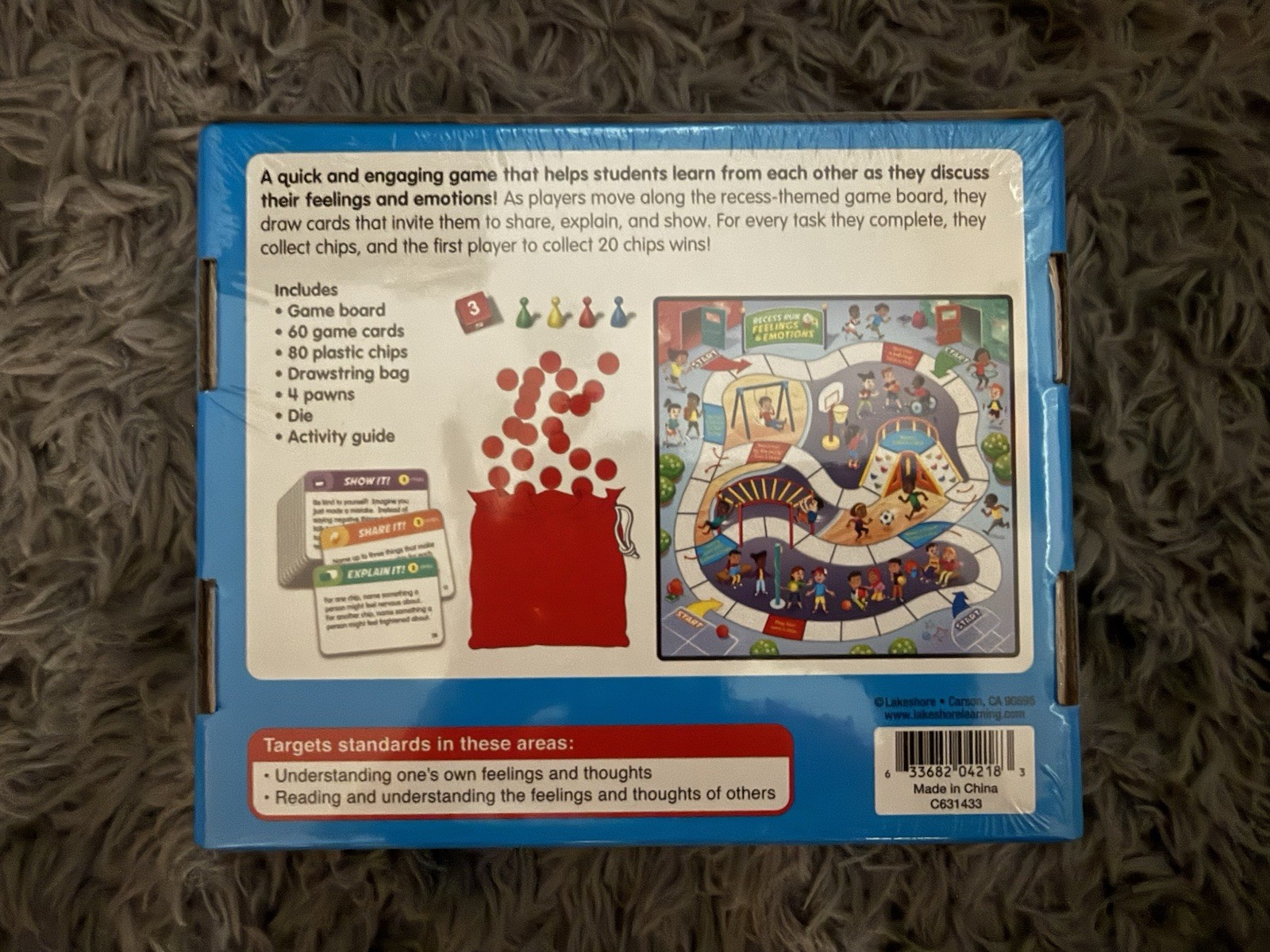 Lakeshore Feelings & Emotions Grab & Play Game