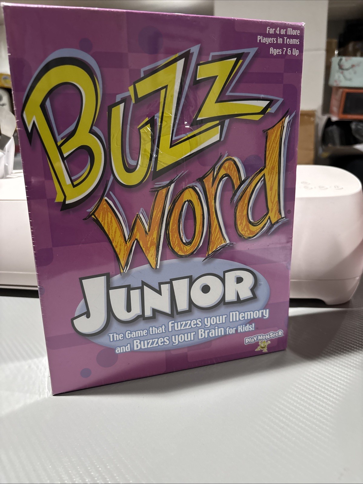 Buzzword Junior Family Fun Board Game Memory Game NIB Sealed