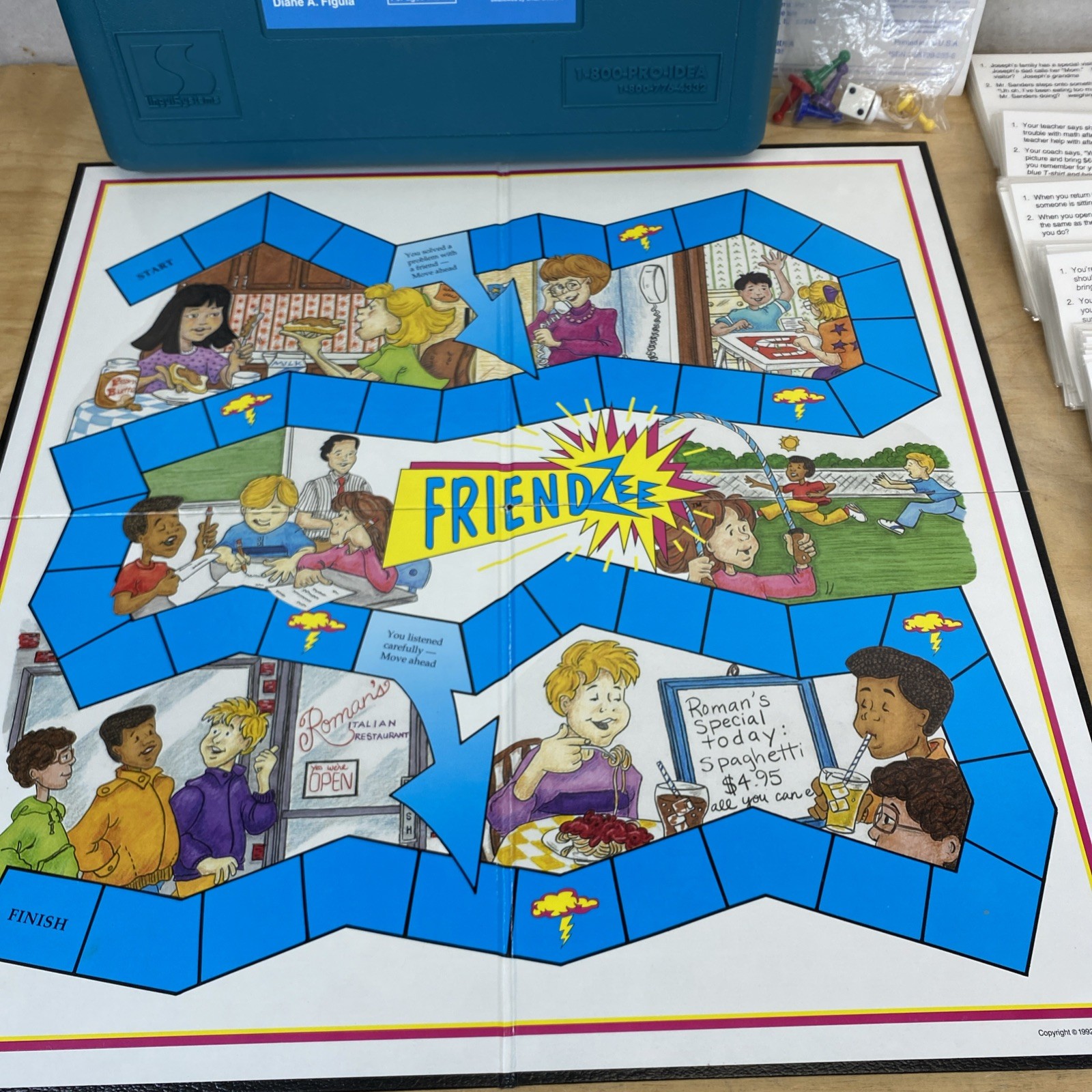 Linguisysyems Friendzee Social Skills Educational Game for elementary students