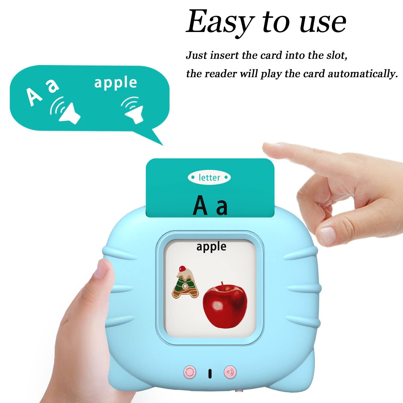 Startcan Talking Flash Cards for Toddlers 1 2 3 4 5, Speech Therapy Toys Auti…
