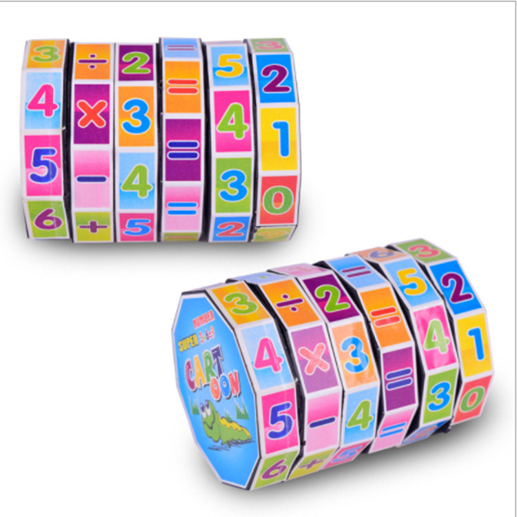 Math Learning magic number square Plastic Creative Mathematical Digital Cube Toy
