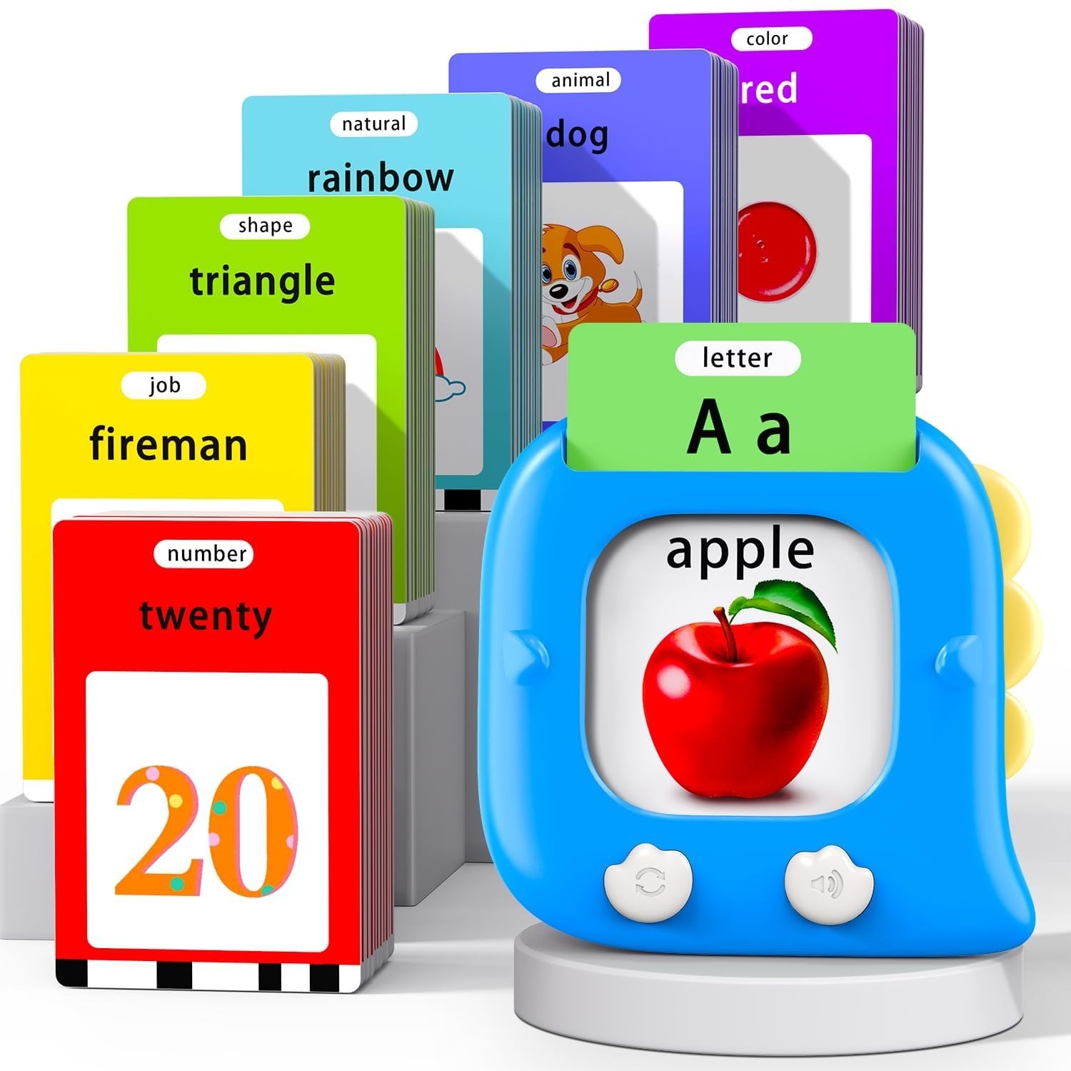 Talking Flash Cards for Kids 2-6, Educational Learning Toys, Easter & Birthday G