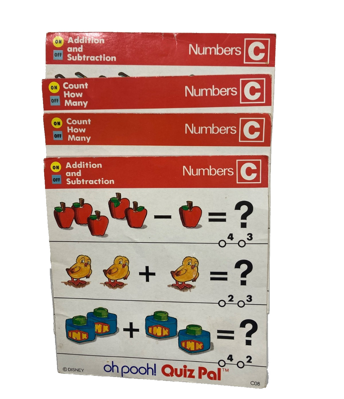 Vintage Winnie The Pooh Oh Pooh Quiz Pal Electronic Educational Game Shelcore