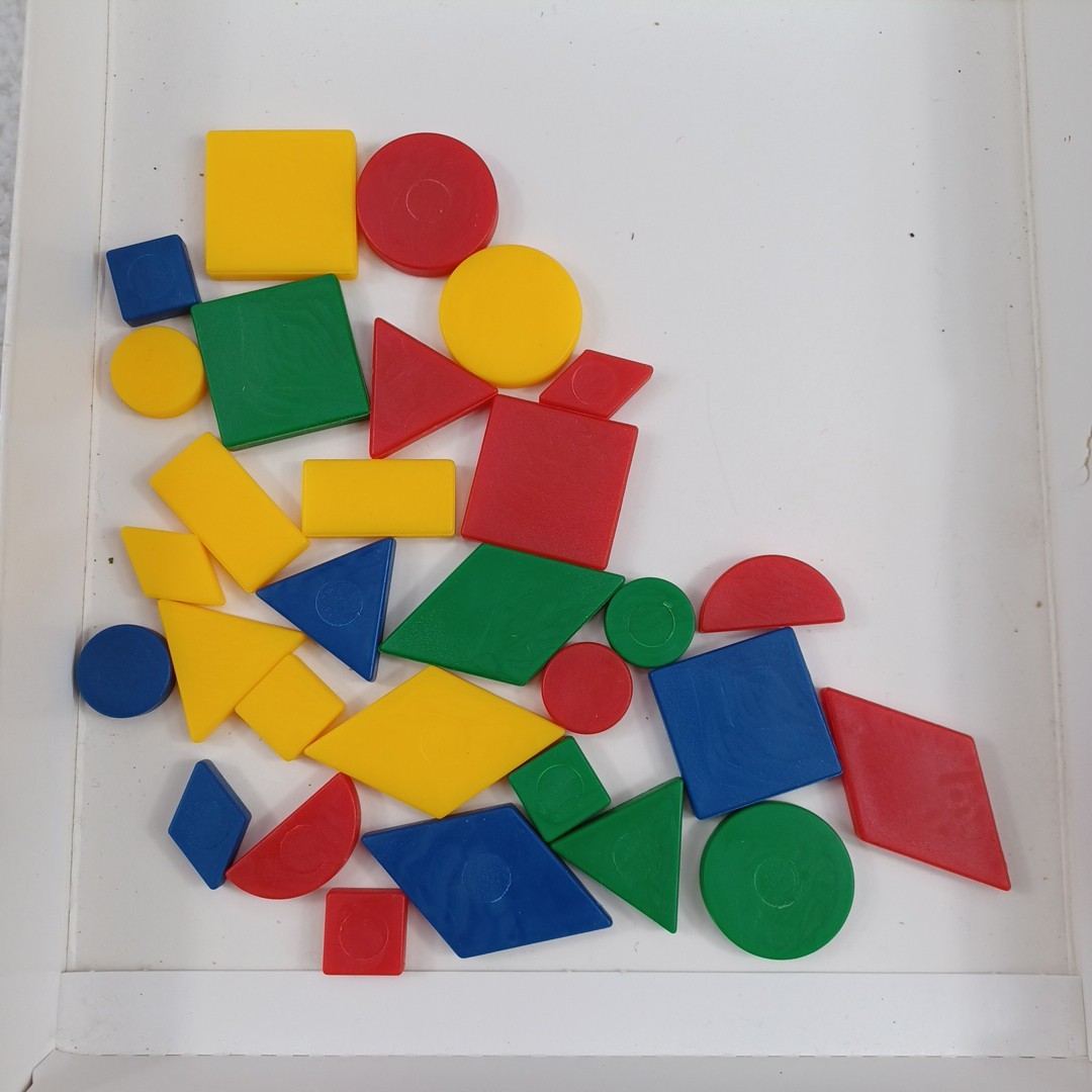 Super Mind Basic Edition Design Shapes Activity Puzzle Cards STEM Incomplete