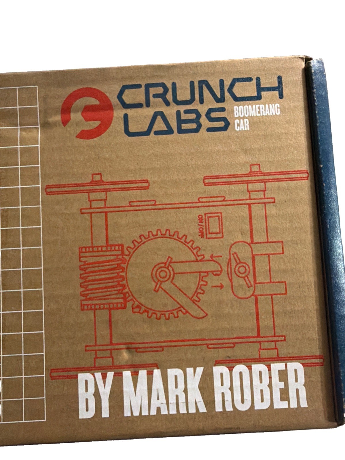 CrunchLabs Boomerang Car by Mark Rober STEM Engineering Kit Complete in Original