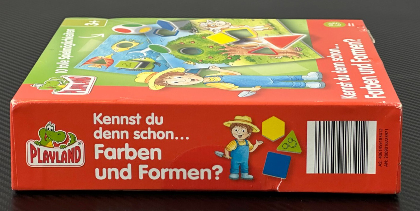 Playland Do You Already Know Colors & Shapes Playful Learning Toy (German)