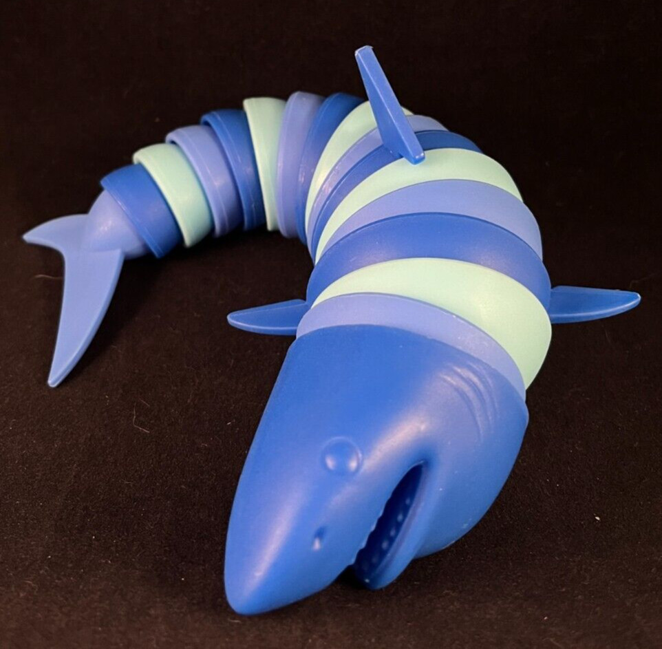 Shark Fidget Toy – Sensory & Stress Relief – Approx 8.5″ Long – No Tag