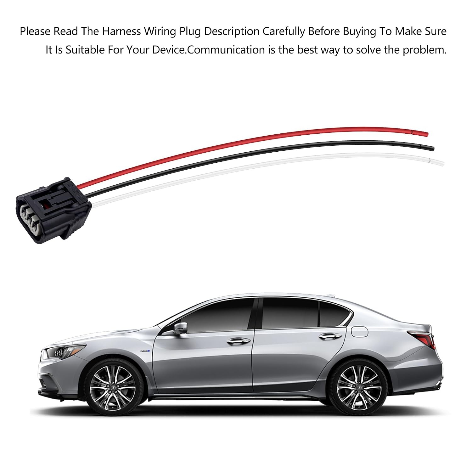 Honda Ignition Coil Connector Wiring Harness Replacement 30520-RNA-A01 L4