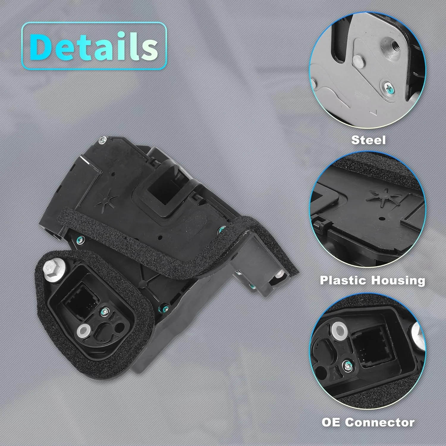 X AUTOHAUX Replacement Front Left Driver Side Power Door Lock Actuator Motor for