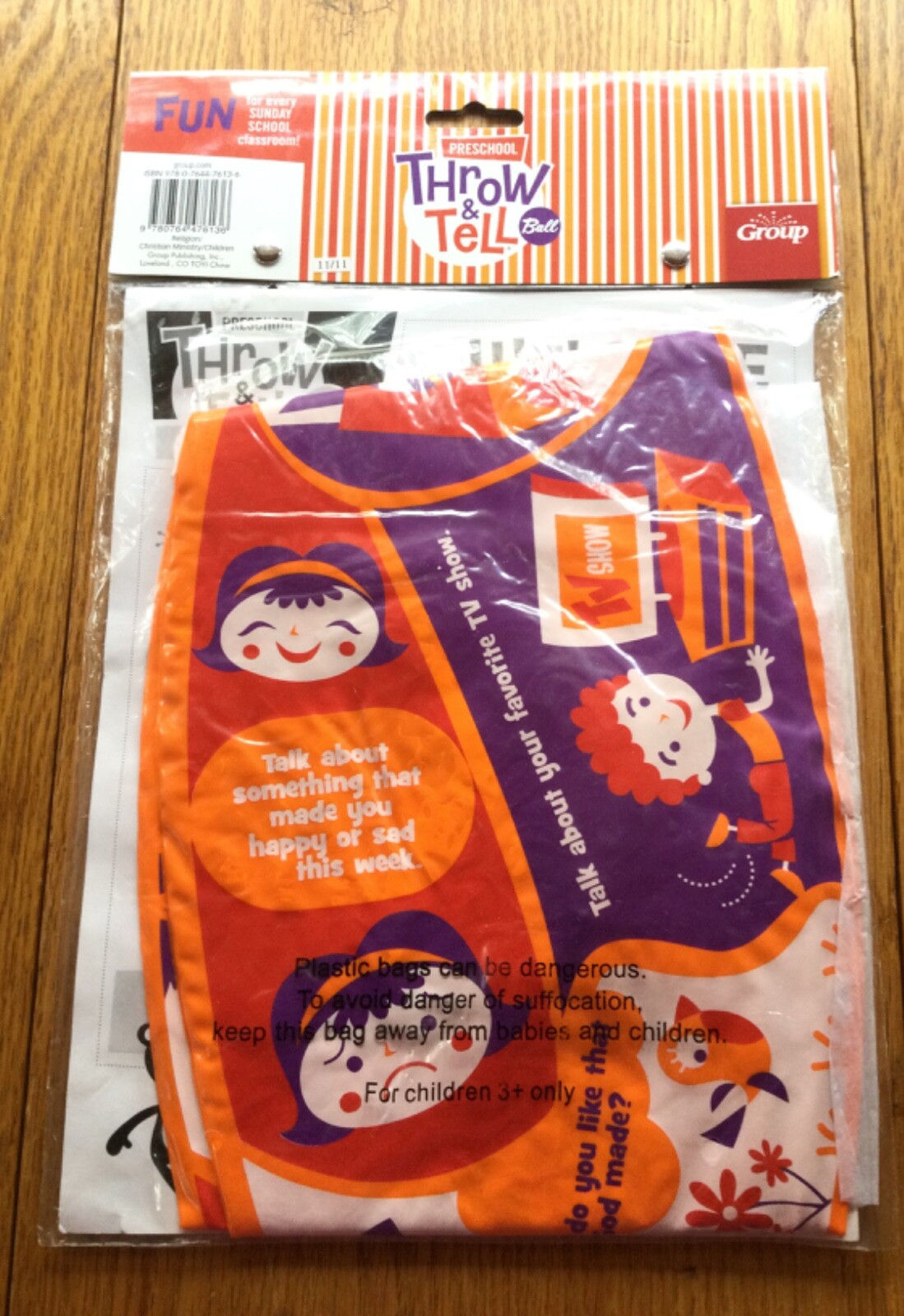 Preschool Throw And Tell Ball Picture Prompts Sunday School Inflatable Ball New