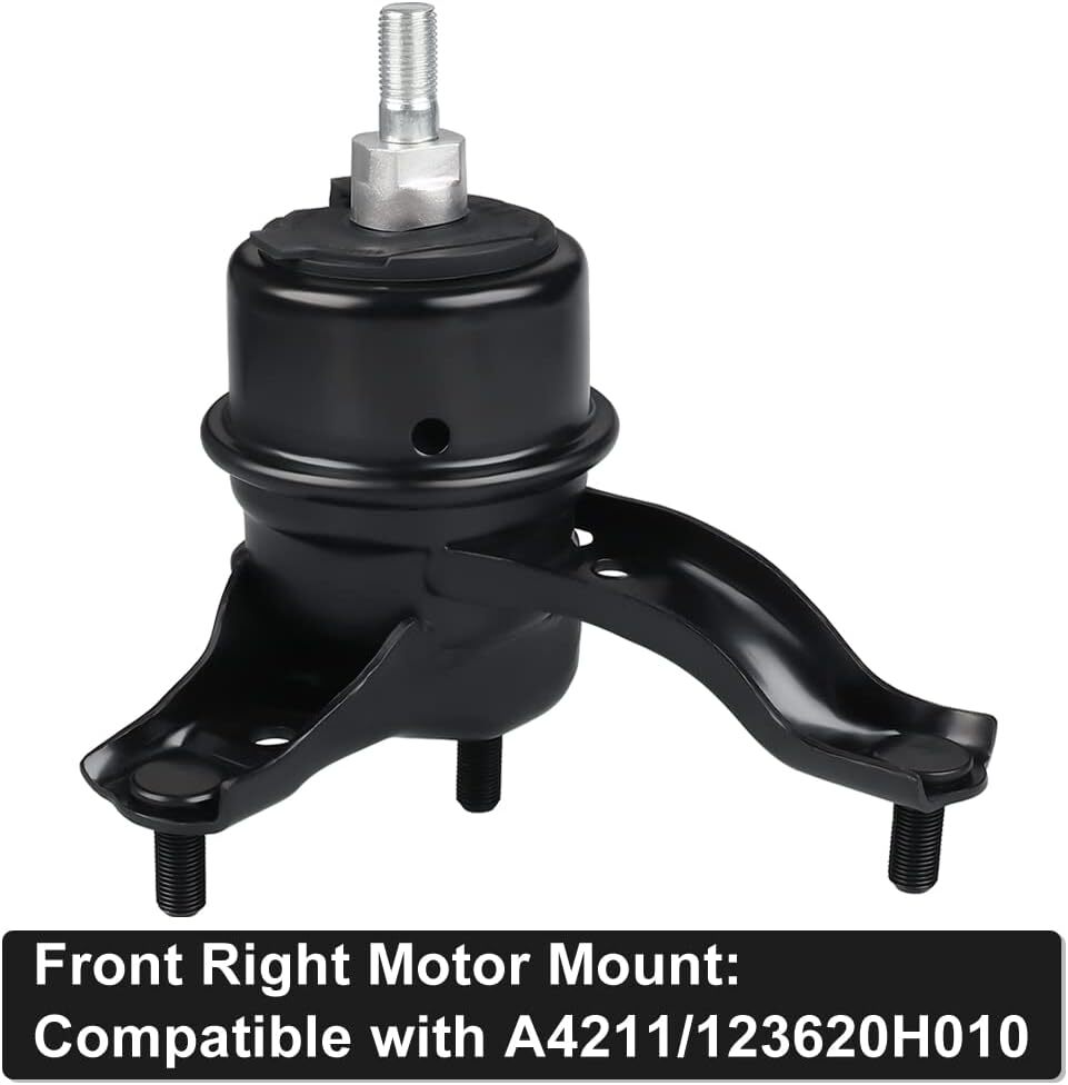 JDMON 4Pcs Engine Motor Transmission Mount Replacement for Toyota Camry 2.4L (
