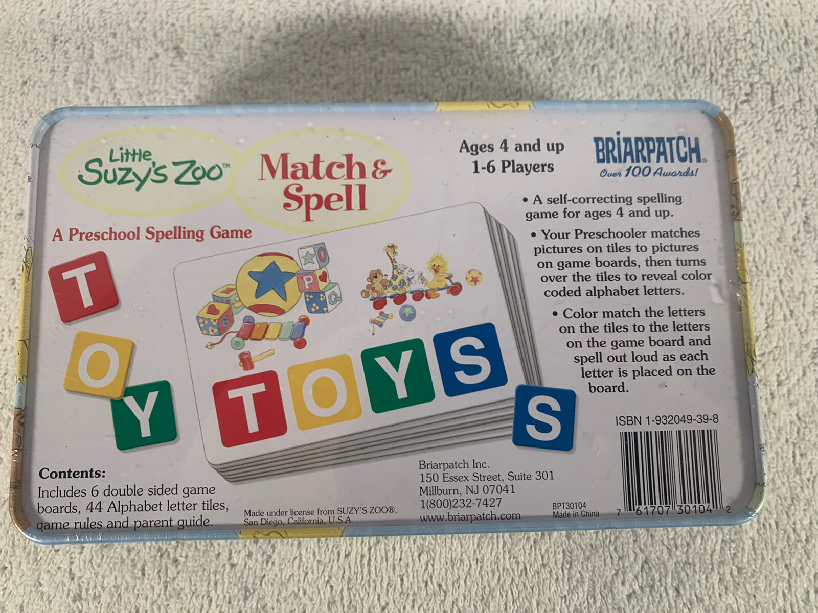 Little Suzy’s Zoo Mix and Match Game ~ Brand New! ~ See Photos!