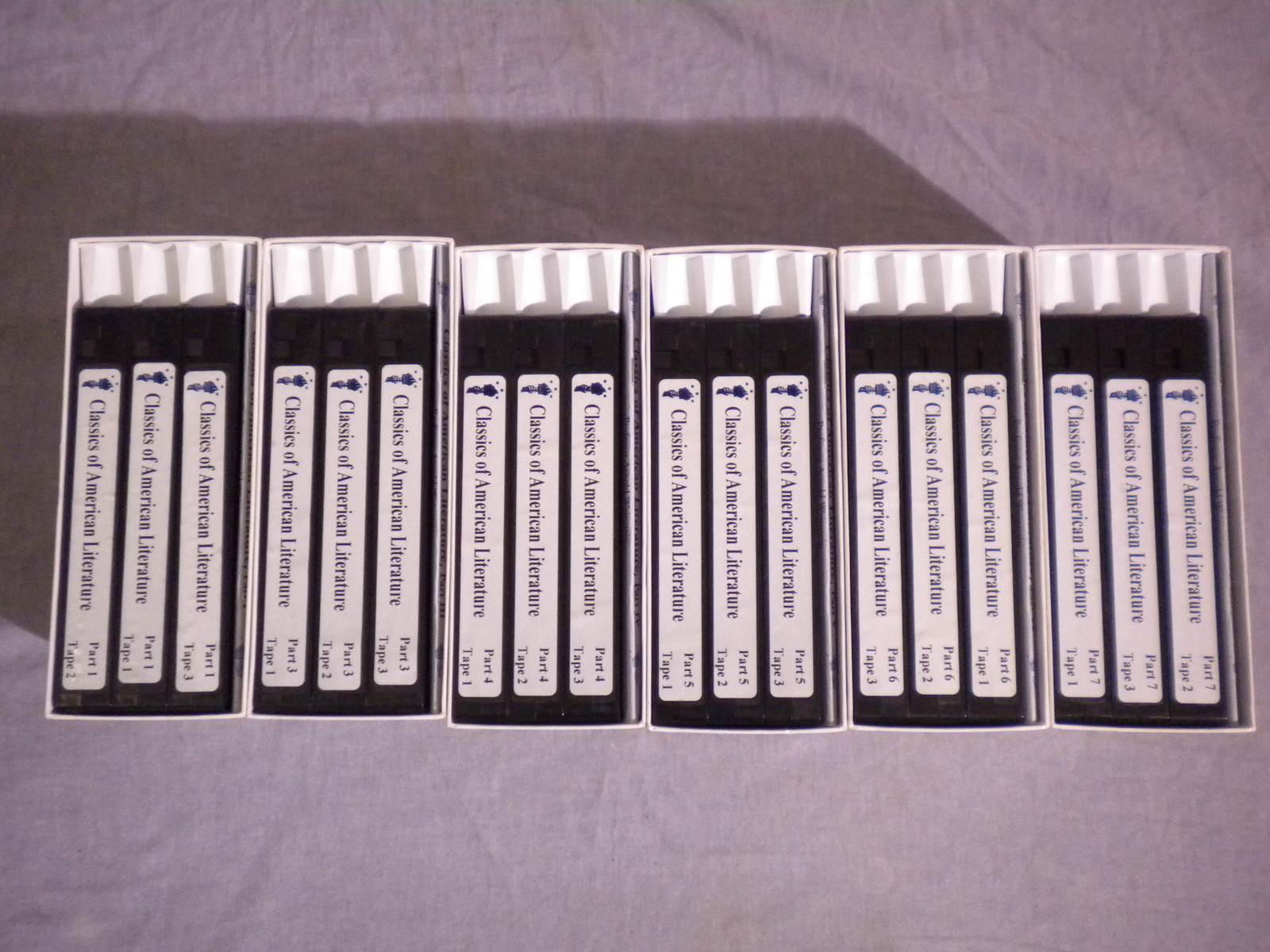 Classics of American Literature Teaching Company 18 VHS Tapes