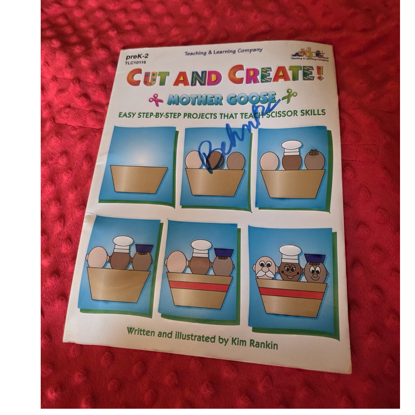 Teaching & Learning Co Cut and Create Mother Goose Activity Book PreK-2 TLC10116