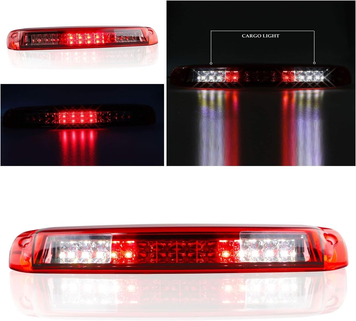 3rd Third Brake Light for 1999-2006 Chevy Silverado/GMC Sierra LED Cargo Ligh…