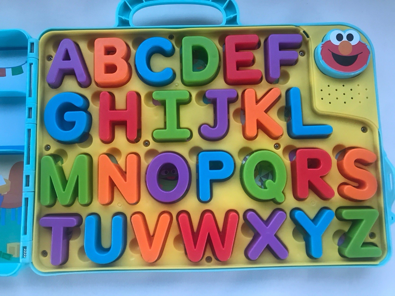 2023 Sesame St Elmo’s Learning Letters Bus Activity Board – Tested Batteries Inc