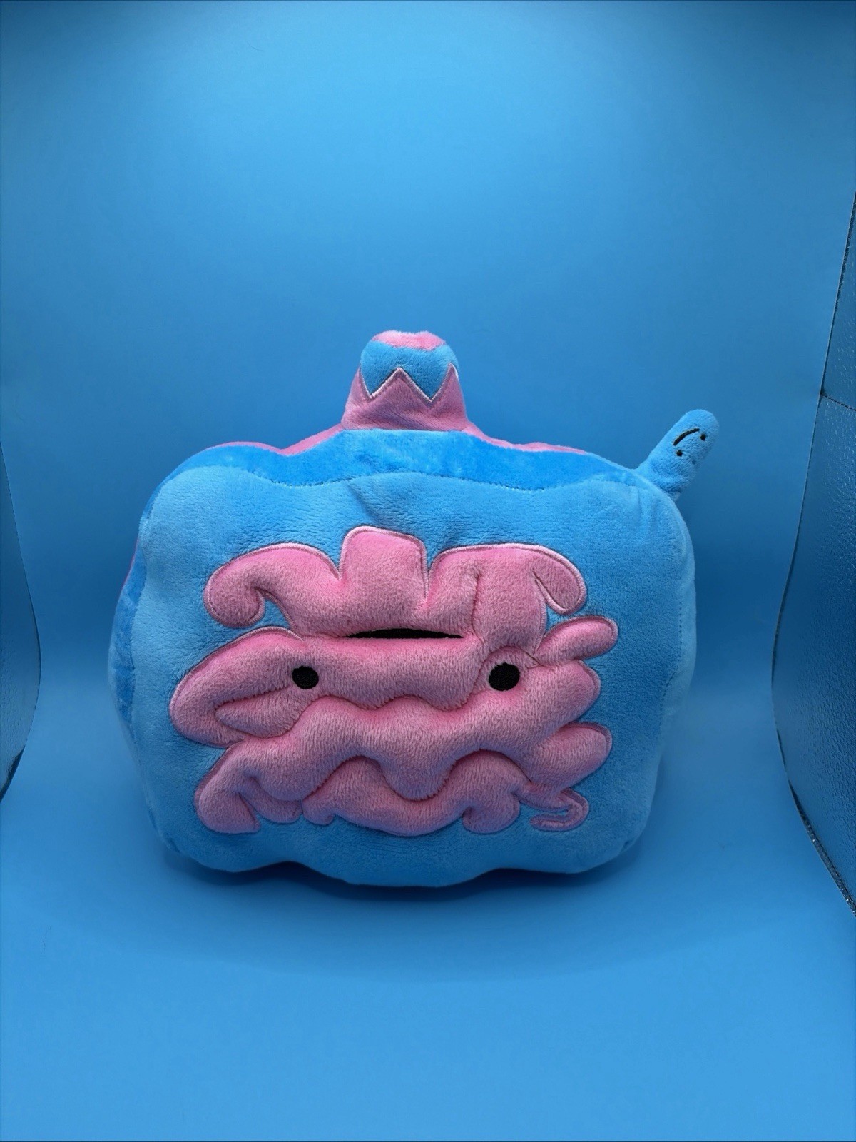 I Heart Guts Intestine Plush Blue Pink Anatomy Organ Stuffed Toy Pillow